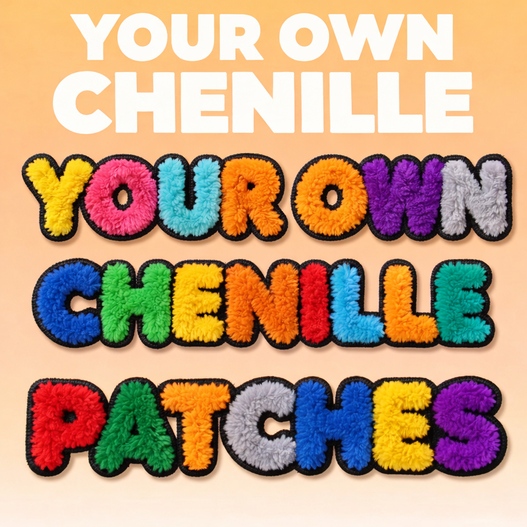 custom chenille patches for streetwear brands