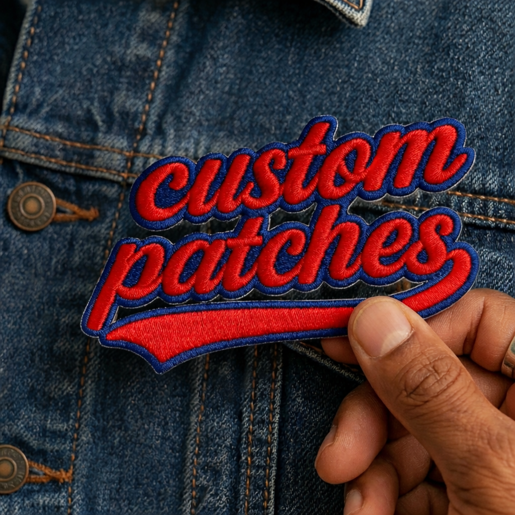 custom embroidered patches for bulk production