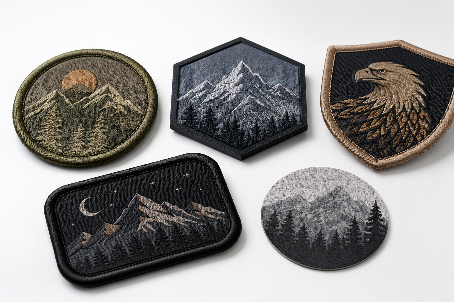 patch border options for custom patches